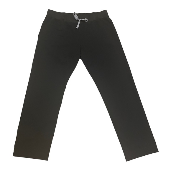 FIGS Livingston Basic Scrub Pants Size Large Black Nursing Healthcare Workwear - Picture 3 of 8